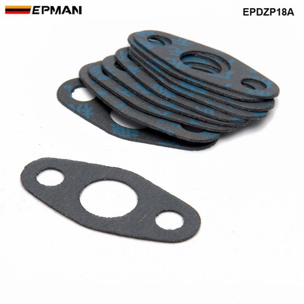 EPMAN 10pcs/lot turbo T3 T4 Turbo Oil Drain Return Gasket EPZDP18A